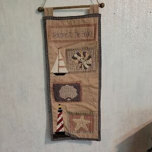 Nautical Wall Hanging with Beach Theme